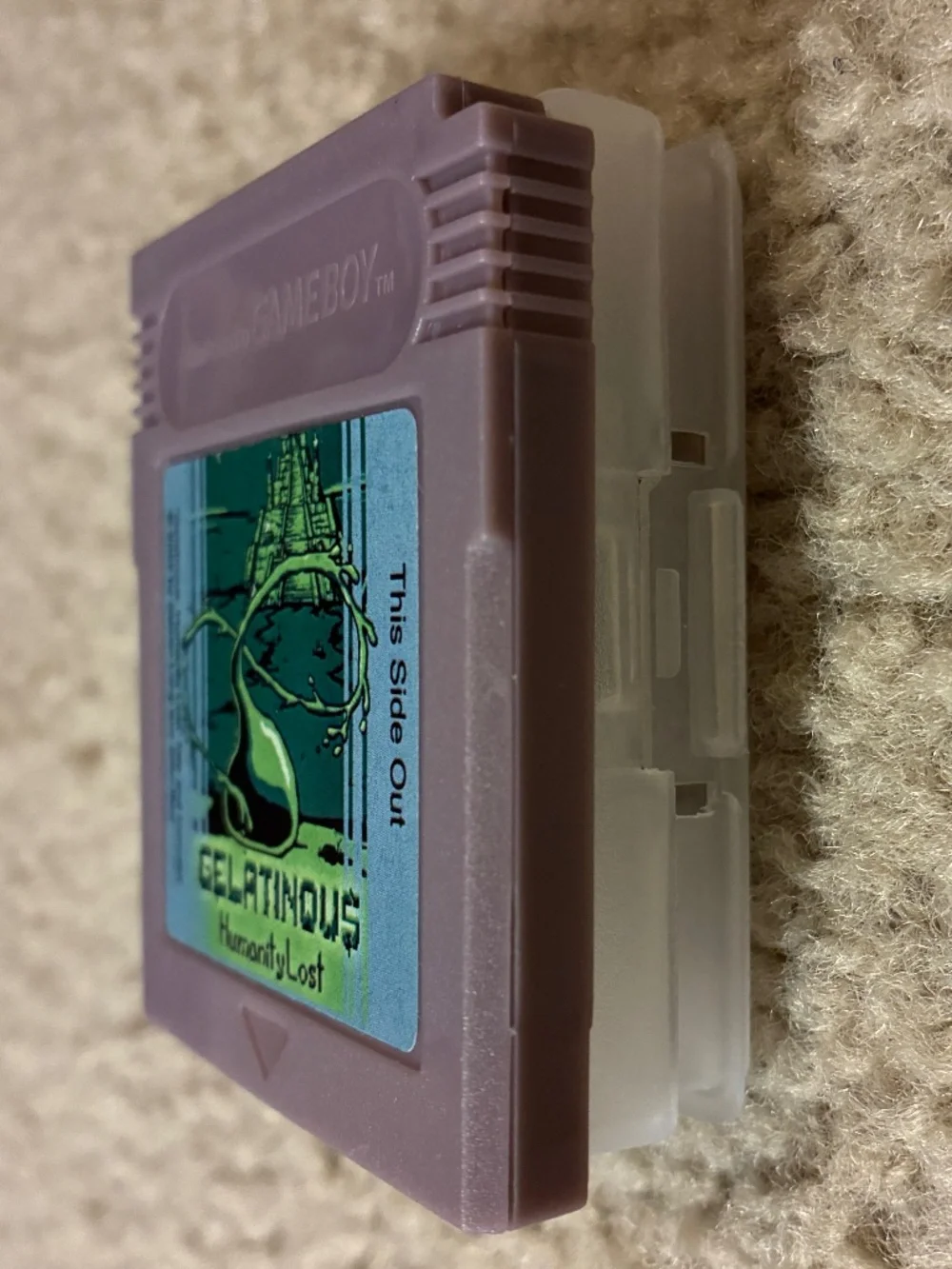 GELATINOUS HUMANITY LOST NINTENDO GAME BOY GB FANMADE ROMHACK HOME-BREW STEAM